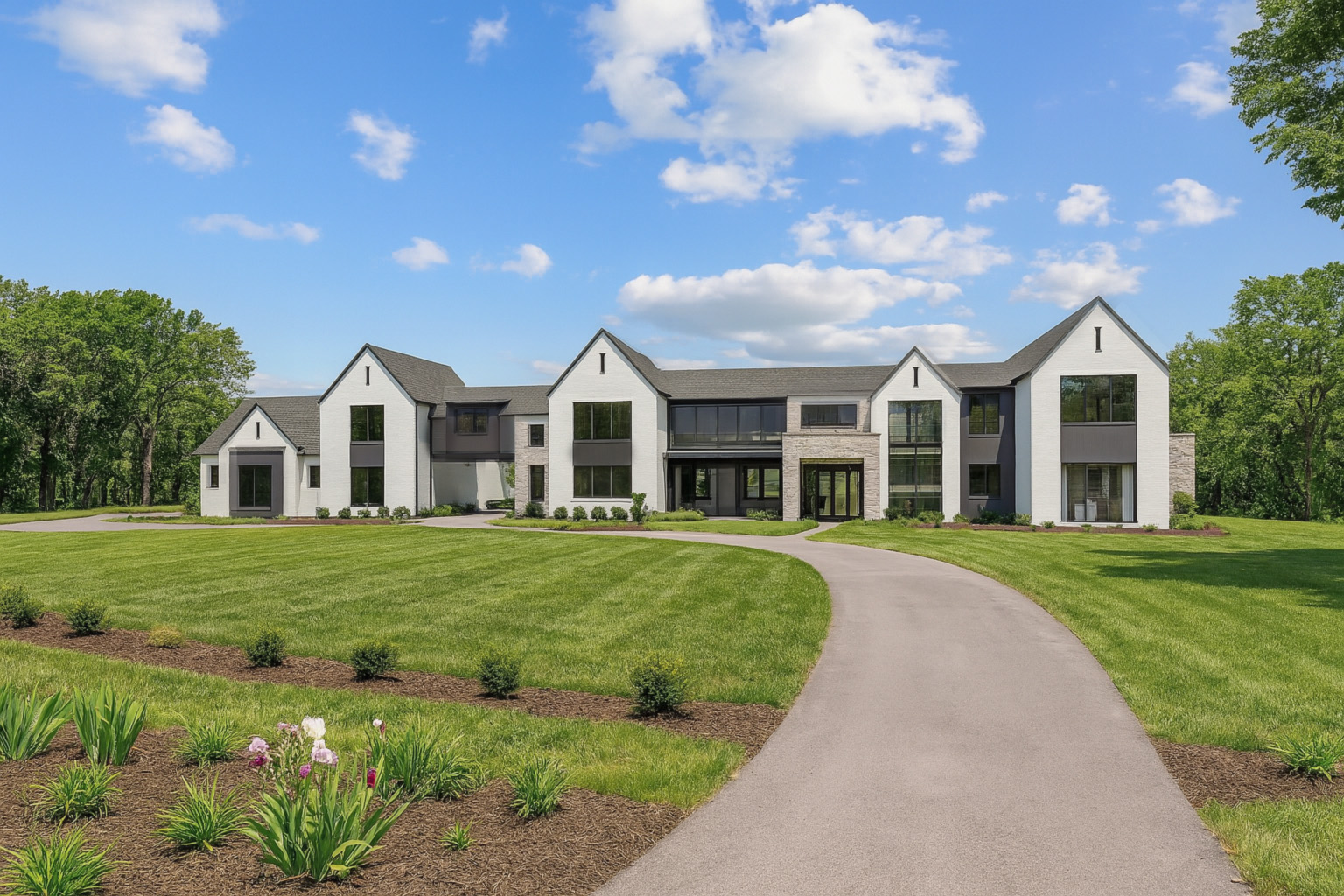 custom home modern render 8