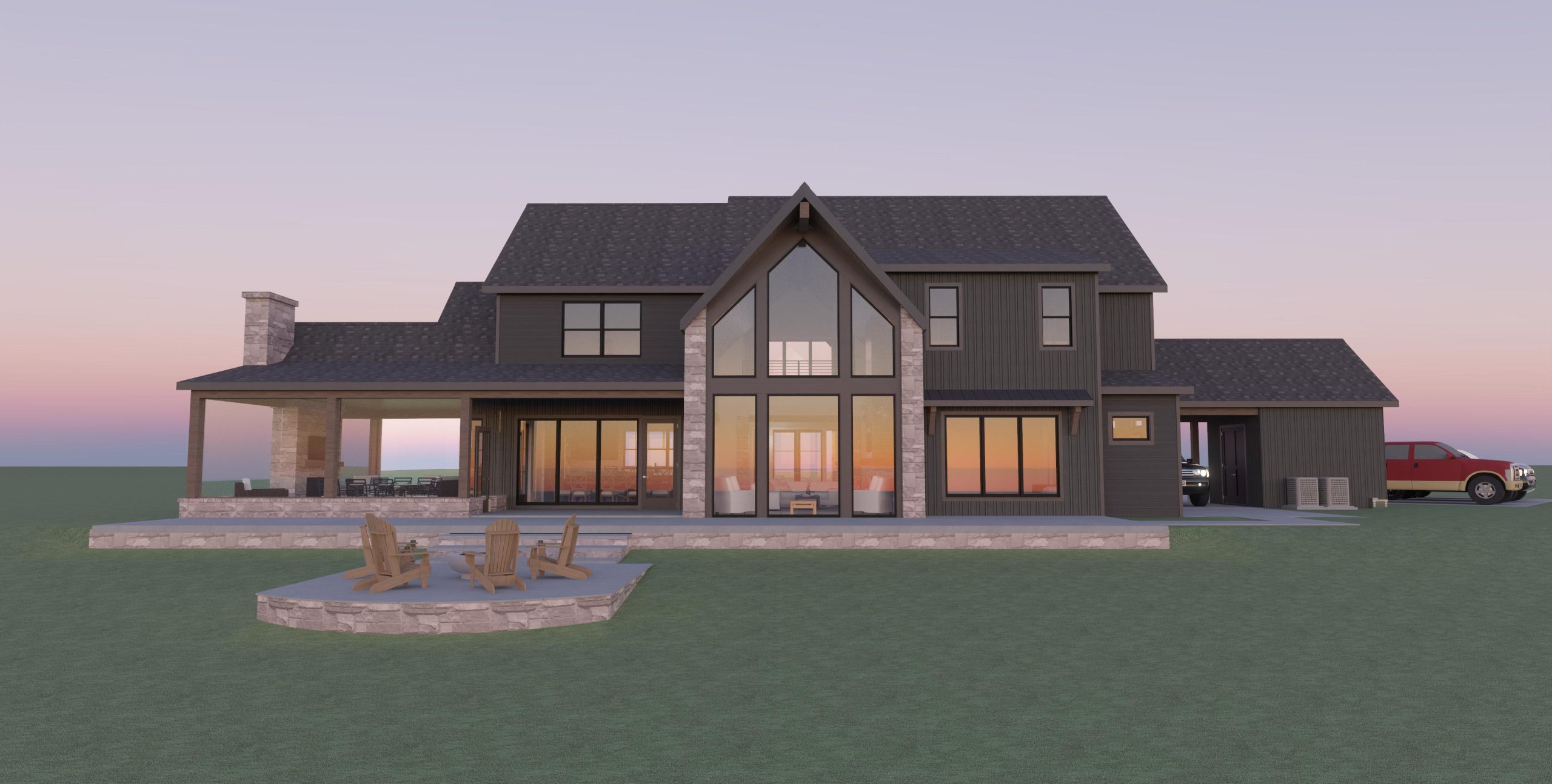 Rustic custom home 2